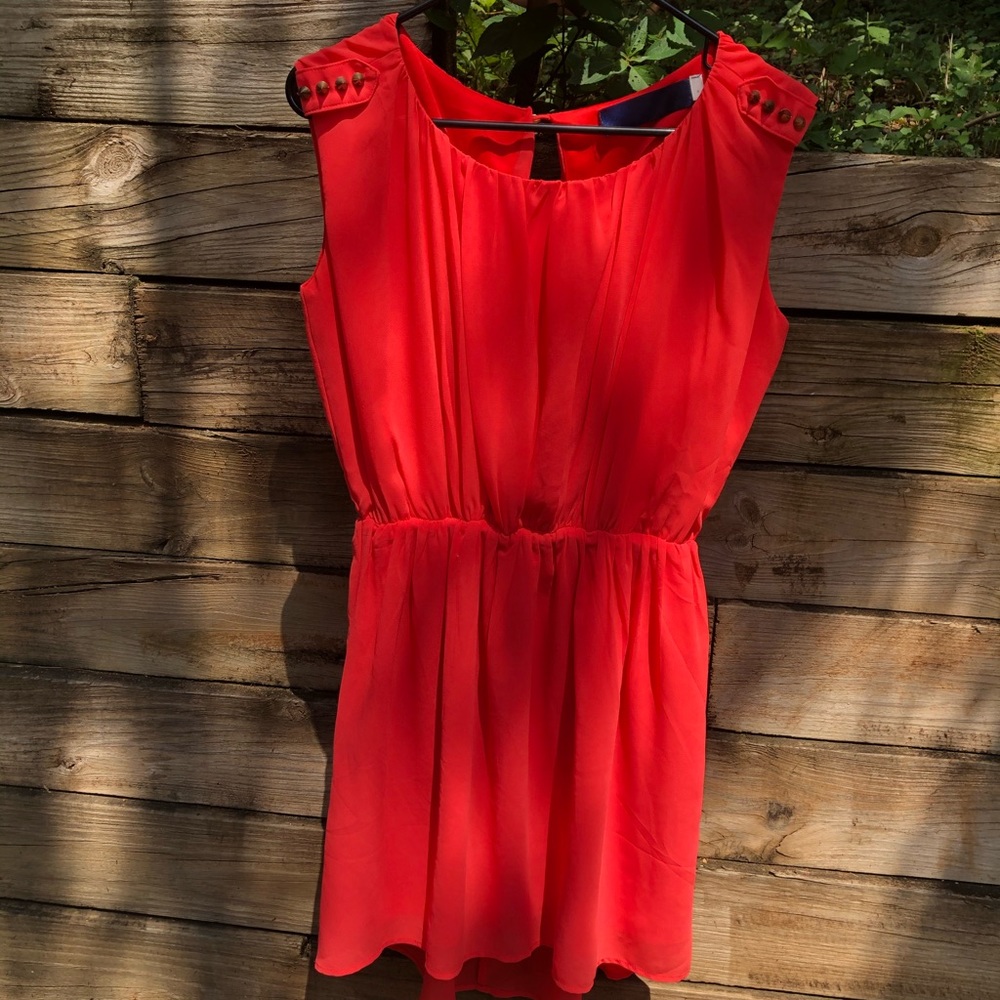 Small Women’s Orange/Red Neon Dress